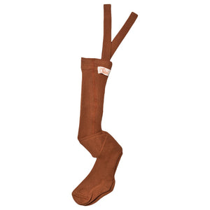 Silly Sillas Footed Tights - Cinnamon