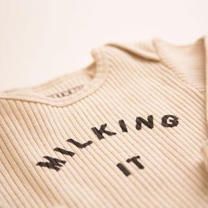 Claude & Co 'Milking It' ® Organic Oat Rib Bodysuit